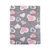 Manta Gruesa de Terciopelo Coral de Doble Capa Estampado de Dibujos Animados Manta para Niños Colcha Manta de Siesta Franela Colcha para Niños Manta para Sofá