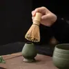 Tigela Antiga Cerâmica Matcha Conjunto de Chá de Oito Peças, Ferramenta de Mistura para Cerimônia do Chá da Dinastia Song, Tigela de Chá, Caneca de Chá Grande
