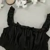 Moda Sexy Nova Europeia e Americana Primavera/Verão 2026 Conjunto de Três Peças Camisola Shorts Cardigan Robe Preto Roupa de Dormir Feminina