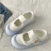 Zapatos Mary Jane para Mujer 2025 Nuevo Popular Estilo Otoño con Falda Boca Baja Planos Velcro Casuales Deportivos Zapatillas