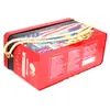 La fábrica produce cajas de hojalata cuadradas hechas a medida para regalos del Festival de Primavera, cajas de hojalata para alimentos y cajas de regalo portátiles para frutos secos.
