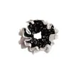 Estilo Coreano Pequeña Flor Doble Encaje Botón Floral Anillo para el Cabello Intestino Grande Cuerda para el Cabello Femenina Estilo Retro Girly Accesorios para el Cabello