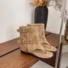 Sandalias Romanas de Verano 2026 Estilo Retro de Caña Alta con Tira de Dedo y Punta Abierta de Tacón Bajo para Mujer