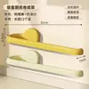 Suporte de Papel Toalha de Cozinha com Ventosa, Caixa de Lenços Estilo Creme para Banheiro, Suporte de Armazenamento para Toalhas de Rosto, Suporte de Parede para Rolo de Papel