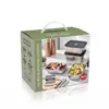 Caja de Acero Inoxidable Cuadrada 304 para Conservar Frescura, Caja de Almacenamiento para Refrigerador, Caja de Almacenamiento de Alimentos, Caja de Picnic, Caja de Almacenamiento de Frutas, Lonchera