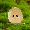 Nuevo producto transfronterizo: erizo miniatura que brilla en la oscuridad para terrarios de musgo, artículo decorativo DIY, accesorio de bolsa sorpresa, adorno de escritorio mini