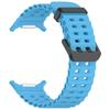 Adequado para Pulseira de Silicone com Cabeça de Metal para Samsung Watchultra Watch7Ultra Pulseira de Pulso Azul