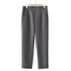 Calça de Primavera e Outono Estilo Mãe para Mulheres de Meia-Idade e Idosas, Roupa de Vovó Casual de Primavera Calça Longa Plus Size para Mulheres