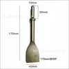 Cabeza de Pala de Aire Pala de Aire Martillo Neumático Cabeza de Martillo Sólida Accesorios para Pala de Aire Pala Plana Larga de 350 mm Punta de Pala Plana Pala Barril de Aceite Pala
