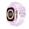 Adequado para Pulseira Applewatch9 Pulseira Apple Transparente Gelo Pulseira Iwatch8 Transparente para Relógio Inteligente S9