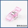 Plástico de color clip pequeño localizador de archivo transparente clip fijo clip de borde clip de hacha clip de cola de milano clip de cola larga de oficina