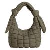 Bolso de hombro de gran capacidad estilo ins de Corea del Sur para mujer 2023 nuevo bolso abullonado plisado moda nicho versátil bolso bandolera