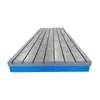 Bloque Elevador de Mesa Superior con Ranura en T de Hierro Fundido, Mesa para Máquina Herramienta Auxiliar CNC, Placa de Superficie de Marcado de Alta Precisión para Trabajo Pesado