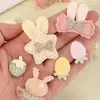 Explosões diretas de fábrica estilo japonês e coreano desenhos animados tecido ultrassônico em relevo adesivos para grampo de cabelo luvas chapéu acessórios feitos à mão DIY