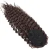 Peluca para Mujer Peluca Europea y Americana Bolsa de Red para Cola de Caballo Cuerda de Tirar Cola de Caballo Rizada Profunda Cola de Caballo