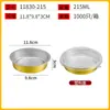 Taza de Pudín para Pastel Molde de Huevo de Camarón Tazón Especial para Freidora de Aire de Pastel Caja de Papel de Aluminio Bandeja Pequeña para Hornear Caja de Papel de Aluminio