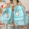 Mochila Estilo Coreano para Campus, Grande Capacidade, Leve, Bolsa Escolar para Estudantes e Commuters, Estilo Fresco, Viagem ao Ar Livre, Mochila Casual para Mulheres