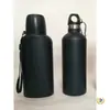 Botella de Agua Plana Aislada de Acero Inoxidable 304 500ml Taza Aislada de Doble Capa al Vacío Unidad Emisión Pública Tapa de Botella Taza para Té y Agua