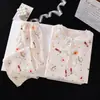 Pijama nuevo para niños 2026, estilo fino de algodón nube de manga larga para primavera y otoño, colección de otoño, ropa de casa de moda para niñas pequeñas