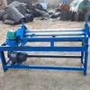 Máquina formadora de rodillos manual pequeña, enderezadora eléctrica de barras de refuerzo redondas, enderezadora de lámina metálica y hierro plano de acero inoxidable, máquina formadora de rodillos operada manualmente