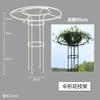 Soporte para sombrillas de jardinería transfronteriza Soporte para rosas trepadoras Soporte para rosas trepadoras Soporte para clemátides Soporte para plantas al aire libre