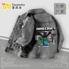 Chaqueta de Mezclilla para Niños Minecraft Primavera y Otoño 2025 Ropa Nueva para Niños Chaquetas para Niños Niños y Niñas Chaquetas de Otoño