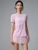 Top Calado sin Espalda, Ligero y Transpirable, Conjunto de Ropa de Yoga Adelgazante, Ropa Deportiva para Entrenamiento Fitness de Pilates para Mujeres