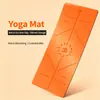 Esterillas de yoga de PU, mismo estilo, transfronterizas, antideslizantes de goma, directo de fábrica, venta al por mayor en lotes pequeños, hechas a medida, naturales, para uso en casa, esterillas de fitness