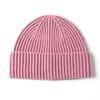 Fábrica da Mongólia Interior direto outono e inverno masculino e feminino novo combina com tudo quente duas cores punho dobrado malha caxemira lã gorro frio