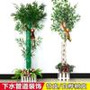 Simulación de fábrica bolsa de cuero de bambú tubería de alcantarilla tubería de calefacción cubierta decorativa plástico decorativo corteza de bambú corteza de abedul