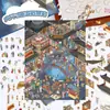 Pegatinas de Paisajismo del Mercado Demoníaco Changan Casa en Miniatura de Mascotas 3D Escena DIY Caricatura Infantil Pegatinas para Diario Alivio del Estrés
