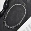 Conjunto Versátil de Collar y Anillo Geométrico con Cristales Incrustados Transfronterizo en Español para Mujer, Elegante Combinación de Anillo y Collar para Mujer al por Mayor