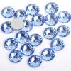 Taladro de base plana directo de fábrica de diamantes de imitación Wei Chen, taladro para uñas de cristal, taladro redondo para bricolaje, accesorios de joyería blancos
