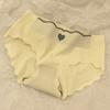 Nueva ropa interior sin costuras de seda de hielo para niña pequeña, fresca y linda, con entrepierna de algodón para mujer, calzoncillos transpirables al por mayor