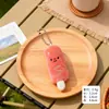 Novo Pingente de Pelúcia Criativo Oden, Decoração Fofa e Realista para Mochila de Comida, Chaveiro, Brinquedo de Boneca Presente
