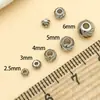 Cor de ouro 18k retenção de cor contas facetadas DIY contas de ângulo cortado contas de flor cortada contas de pulseira material de acessórios de joias atacado