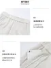 Calça feminina de mistura de lã e acetato, nova coleção outono/inverno 2026, cintura alta, modelagem que emagrece, adequada para baixinhas, casual, perna afunilada, estilo perna larga