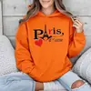 Sudadera con Estampado de la Torre Eiffel de París para Mujer Transfronteriza Temu Wish Amazon