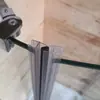 Bisagras de Acero Inoxidable No Estándar al por Mayor del Fabricante, Película Nano Autolimpiable, Vidrio Templado de Grado Automotriz, Mamparas para Baño