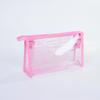Bolsa Cosmética Transparente de Verano Más Vendida, Bolsa de Lavado a Prueba de Salpicaduras, Bolsa de Baño de PVC