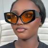 Gafas de sol de moda ojo de gato polígono arcoíris 2024 nuevas transfronterizas europeas y americanas gafas de sol de tendencia personalidad