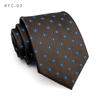 Corbata para Hombre Otoño Estilo Coreano Formal de Negocios Personalizada Retro Marrón Café Cuadros Accesorios para Traje Corbata Ancha