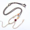 Cordón colgante tejido a mano Tangkazakiram para hombre y mujer, estilo étnico retro, ajustable y combinable.