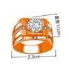 Anillo nuevo dominante para hombre de comercio exterior europeo y americano wish superventas moda anillo de negocios para hombre anillo de diamantes de compromiso de comercio electrónico transfronterizo