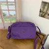 Bolso Nuevo para Mujer Bolso Cuadrado Pequeño Multicompartimento Moderno Ligero Bolso para Teléfono Móvil Bolso Cruzado de Lona Deportiva Bolso de Hombro de Comercio Exterior para Mujer