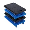 Carro con Ruedas para Tortuga Yan Ying, Carro de Transporte, Carretilla de Plataforma Plana, Base Móvil para Macetas Doméstica, Remolque Universal de Cuatro Ruedas