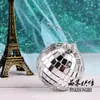 Bola de Láser Barra Reflector Disco Pastel Decorativo Bola Lentejuelas Redondas Horneado Fiesta de Cumpleaños Bola de Cristal