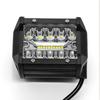 Luz de Trabalho LED para Carro, Caminhão, Off-Road, Três Lentes, 4 Polegadas, 60W, Luz Auxiliar Externa para Carro, Holofote, Farol, Luz Super Brilhante e Forte