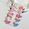 Clips para el cabello de dibujos animados para niños, Accesorios para el cabello de bebé, Clips para flequillo de estudiante, Clips para el cabello de princesa, Clips de pico de pato, Moños al por mayor