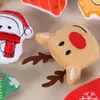 Enfeites de Natal de Pelúcia, Pingentes de Pelúcia, Peças para Acessórios DIY, Pequenas Peças Decorativas, Acessórios para Broches